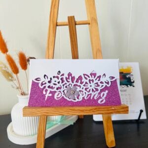 Confirmation Money Envelope – Girl (Glitter)